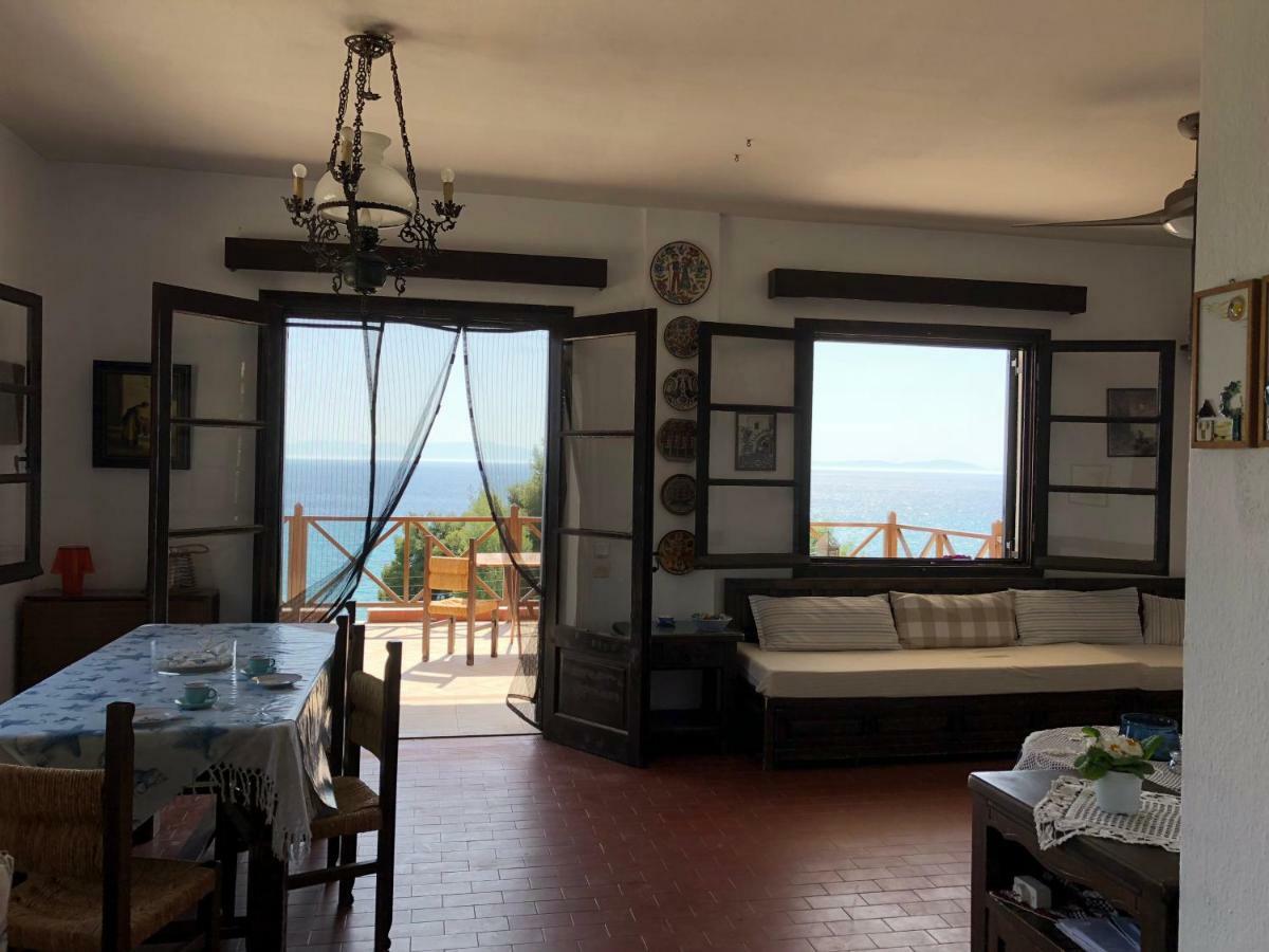 Unique Sea View House Villa Kalandra Dış mekan fotoğraf